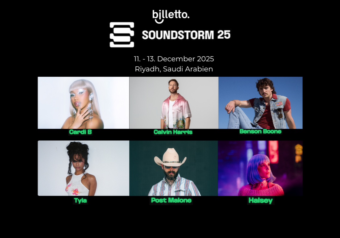 Soundstorm 25 musikfestival i Riyadh